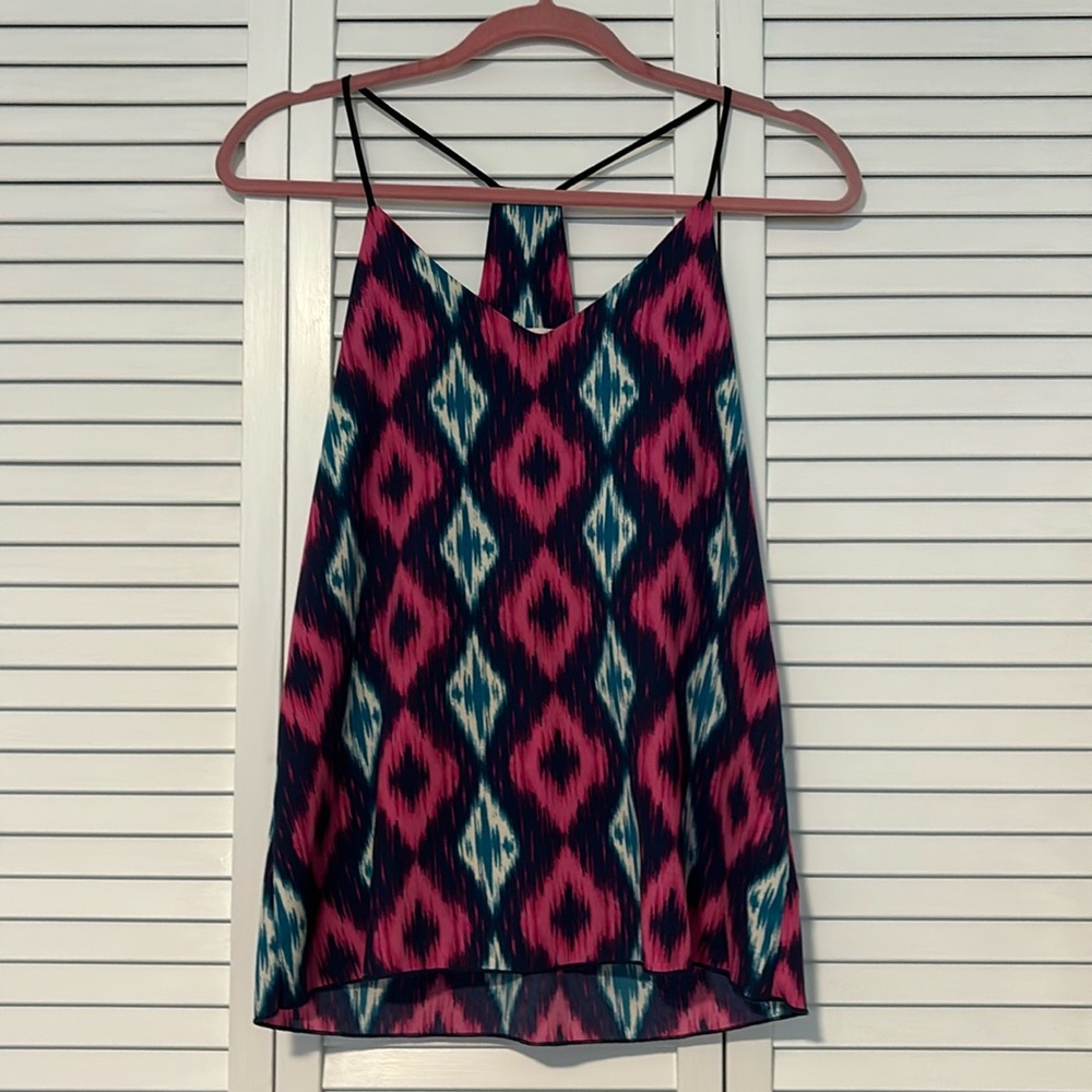 Fun Geometric Camisole Top